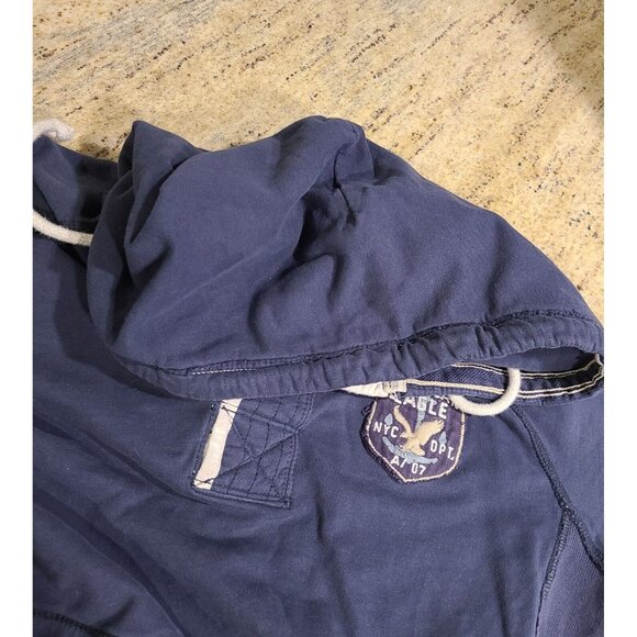 Vintage Fit American Eagle Outfitters Men's M  Reverse Weave Hoodie Sweatshirt - Picture 11 of 16